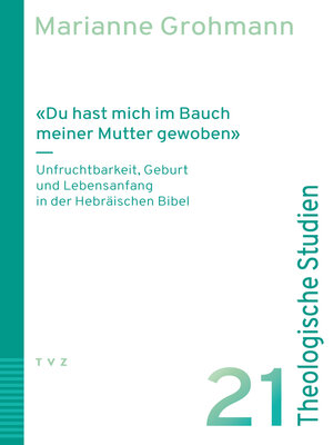 cover image of «Du hast mich im Bauch meiner Mutter gewoben»